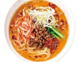 春季限定で海老づくしの贅沢な担担麺！