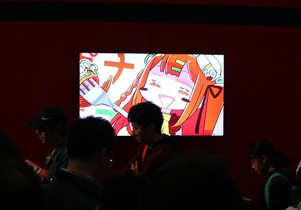 アニメーションで表現された“ナポリたん”