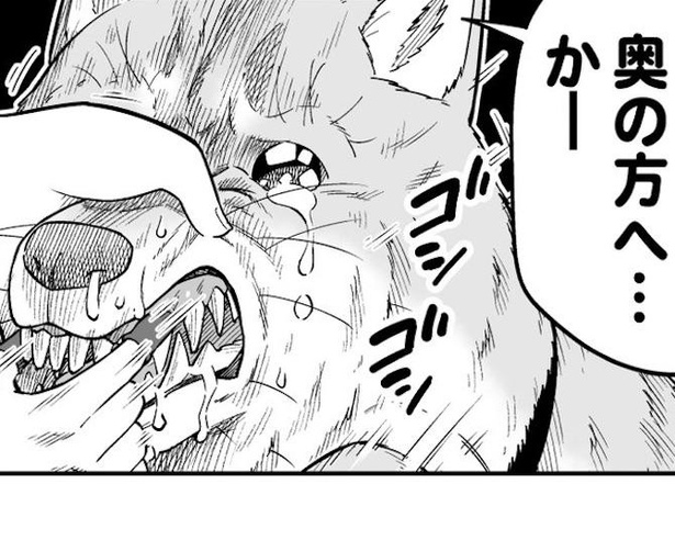 初めてのはみがき「ごすじん!!」と耐えるポン太!