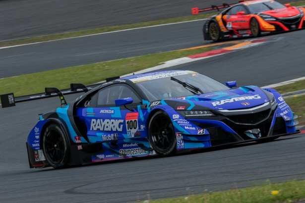 予選9位のRAYBRIG NSX-GT