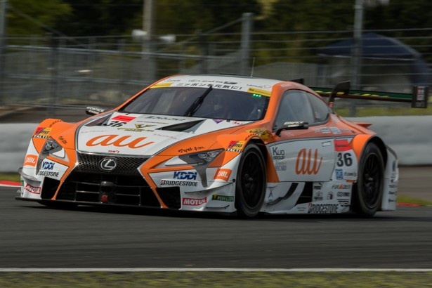 予選4位のau TOM'S LC500