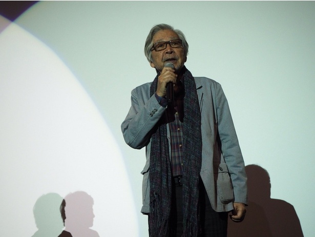 作品について語る山田洋次監督