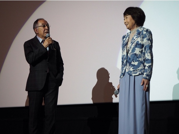 夫婦役を演じた橋爪功と吉行和子