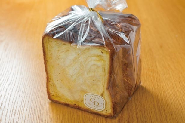 3日かけて生地を熟成させた「デニッシュ食パン」(350円)も人気/Goodays BAKERY