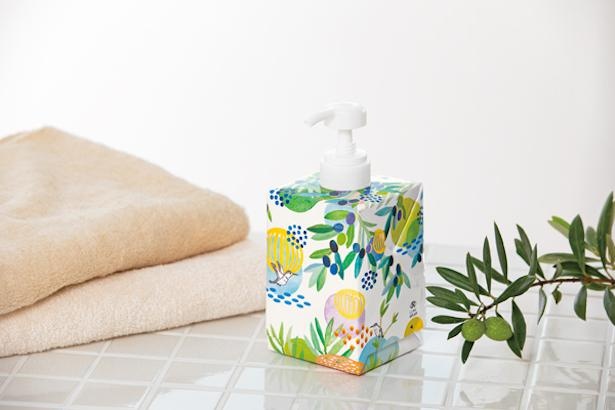 浴用商品では国内で初めての紙製パッケージを実現した「地球の未来にまじめなボディソープ」