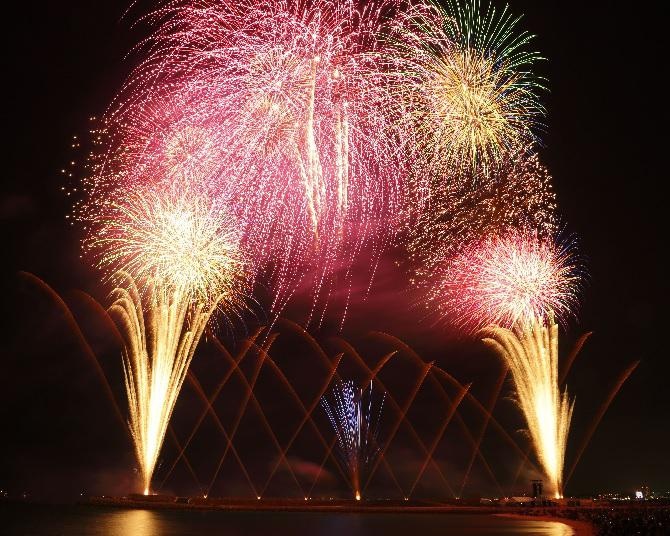 音楽×芸術的花火のコラボも必見！「JAL presents 琉球海炎祭2022」がぎのわん海浜公園で7月3日に開催