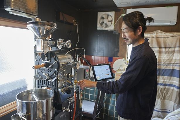 五焙の豆は時季ごとに銘柄が入れ替わるが、プロファイルは変えず同じ味わいに仕上げる