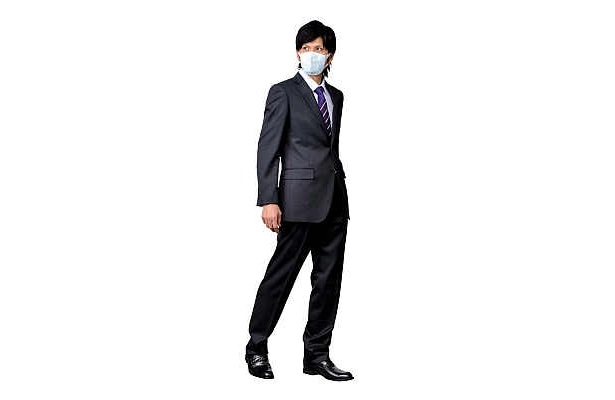 ビジネスマン向け最新“インフルエンザ予防スタイル”はコレだ!!