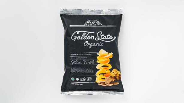 Golden State Organic有機ポテトチップス ホワイトトリュフ(85g 346円)