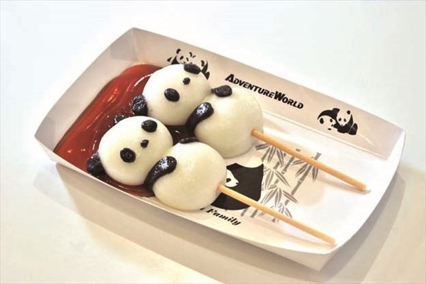 【写真を見る】かわい過ぎる「パンダだんご」(2本500円)も要チェック！