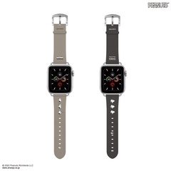 「ピーナッツ Apple Watch 対応レザーバンド」(3278円)