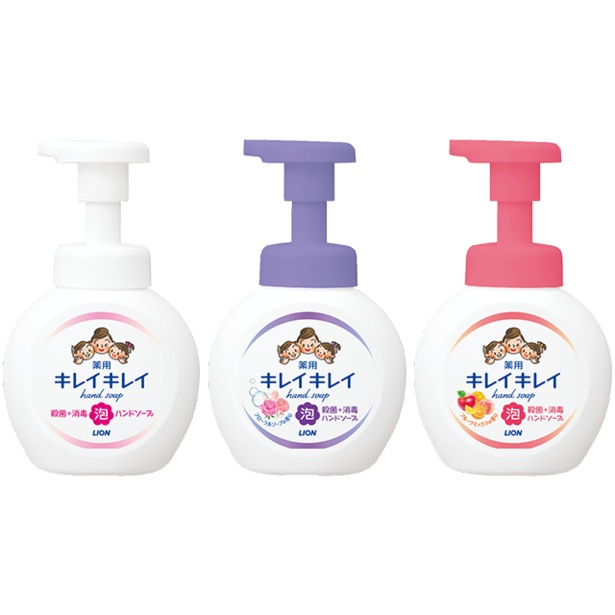 子供たちの正しい手洗いの習慣化を促進すべく発売された「キレイキレイ薬用泡ハンドソープM」(医薬部外品)