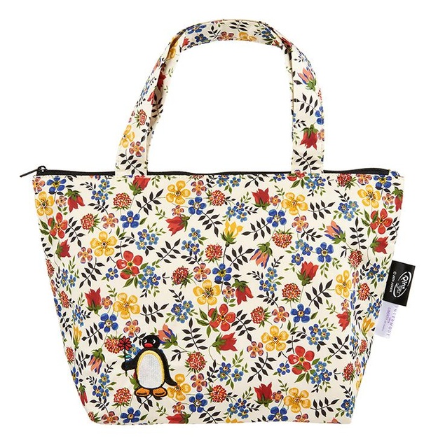 「Pingu 40th リバティプリントミニトートバッグ」(3300円)