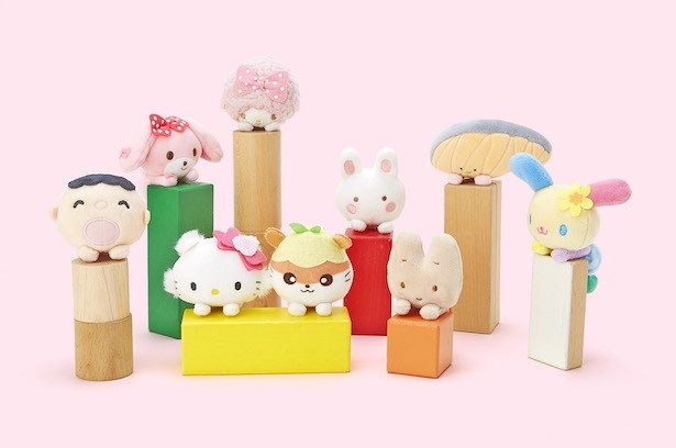 いろいろなところに載せることができる新感覚のぬいぐるみマスコット