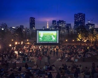 東京タワーやオフィスビルの美しい夜景と一緒に映画を楽しもう！「品川オープンシアター vol.4」開催決定！