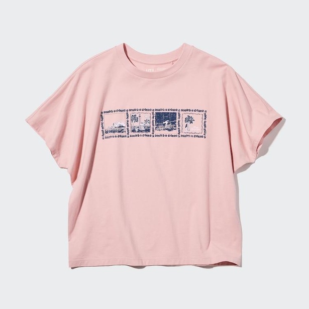 「ピーナッツ × レインスプーナー UT グラフィックTシャツ（半袖・ボクシーフィット）」(1500円)/ユニクロ