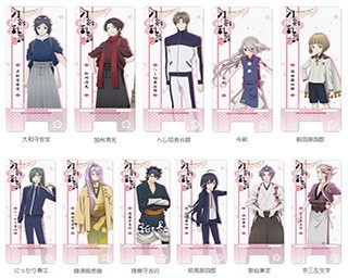 アニメ『刀剣乱舞-花丸-』のスマートフォンスタンドが新登場!