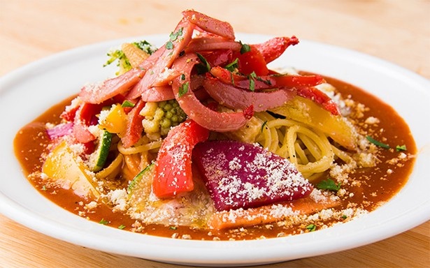 「ベヂロカ」の「ベヂあんかけパスタ」