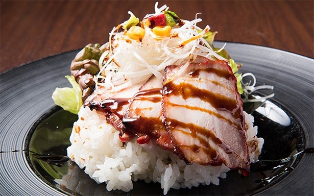 「CUISINE China 凛」の「豚バラチャーシュー丼」