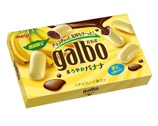 しっかりチョコレートが染み込んだ！「ガルボまろやかバナナ箱」