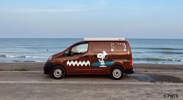 「SNOOPY’S SURF SHOP」が移動販売車に！