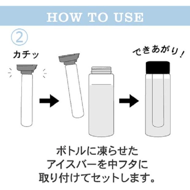 ドリンクが薄まることなく、入れた時の味が楽しめる