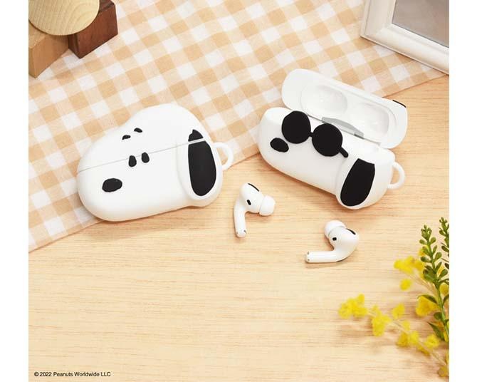 スヌーピーのAirPods Pro対応ケースが登場！シンプル&かわいいフェイスデザインに注目