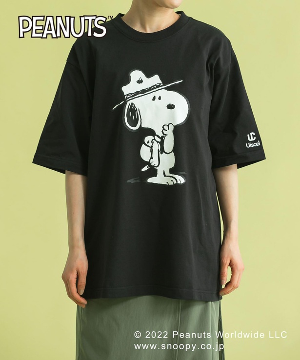 「『PEANUTS(ピーナッツ)』オリジナルプリント USAコットンTシャツ A」(4900円)