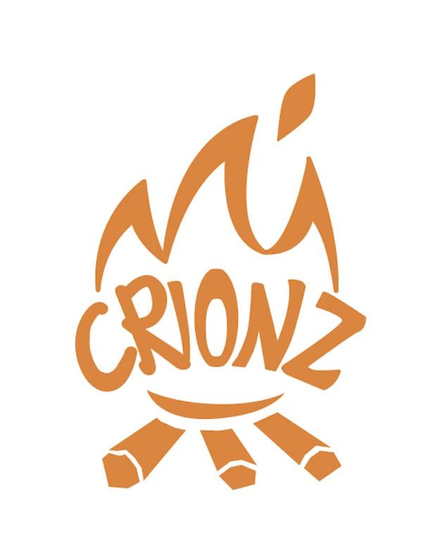 番組発のアウトドアブランド「CRIONZ」ロゴ
