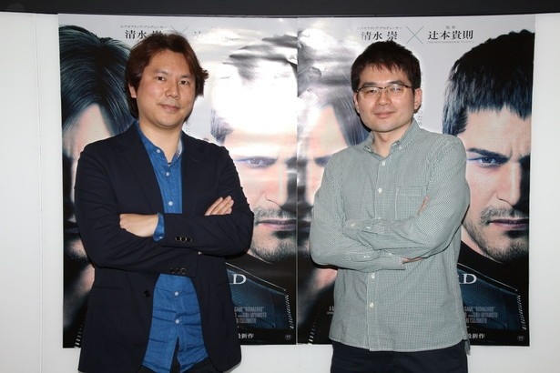 映画「バイオハザード:ヴェンデッタ」から深見真(写真右)と小林裕幸(写真左)の対談をお届け!