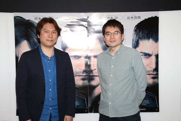 映画「バイオハザード:ヴェンデッタ」深見真(写真右)と小林裕幸(写真左)対談の後編