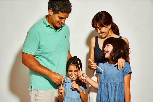 子ども用のミニサイズの竹歯ブラシも開発。家族みんなでエシカルな暮らしを実現できる