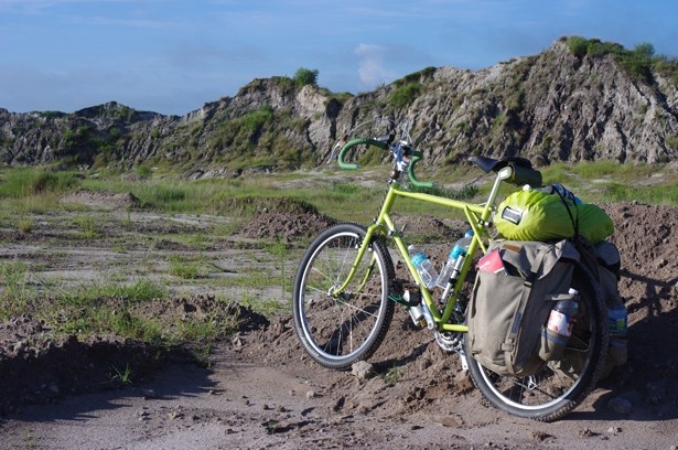 今回のイベントでは、自転車旅にスポットを当てている