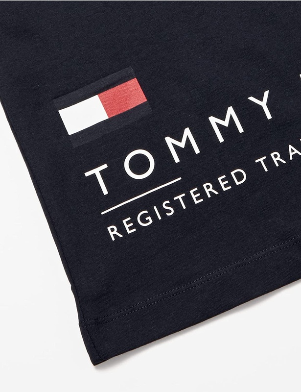 (トミーヒルフィガー) TOMMY HILFIGER 【オンライン限定】サイドヘムロゴTシャツ MW24965①