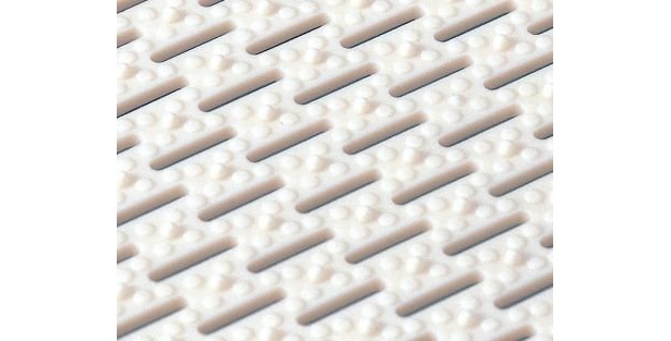 くっつかない秘密は、この“ダブルエンボス加工”にあります