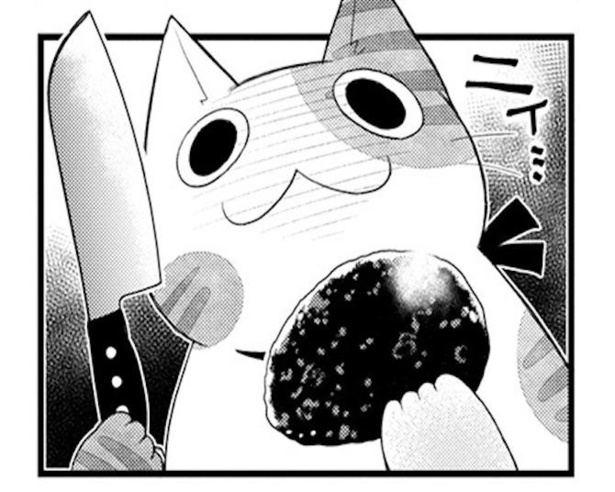 目覚めたら包丁を持った飼い猫が立っていた!