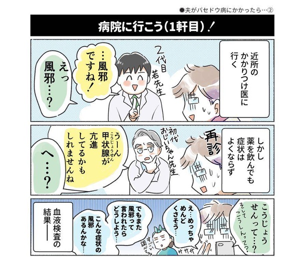 「夫がバセドウ病にかかったら…」03