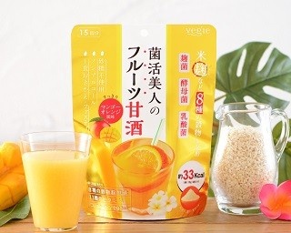 夏にぴったり！マンゴーオレンジ味のフルーツ甘酒
