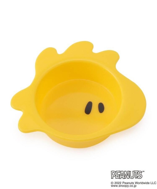 ウッドストックの小皿はとさか部分が持ち手に