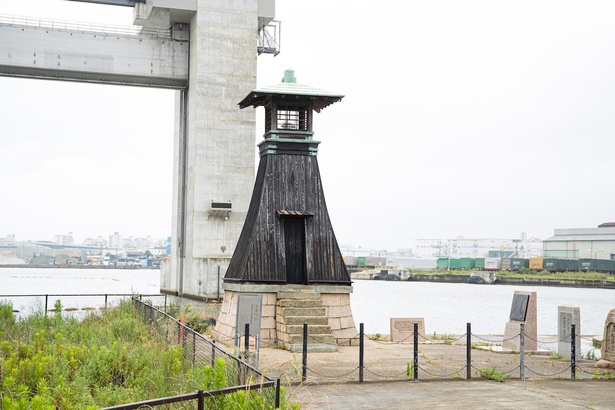 日本最古の灯台でもある、大関酒造今津灯台