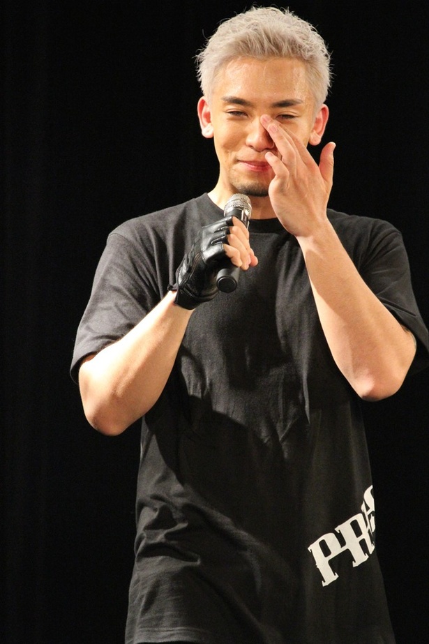 1年間を振り返り感極まるKEN