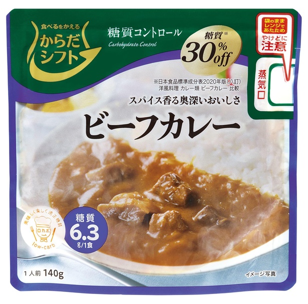 糖質コントロール ビーフカレー