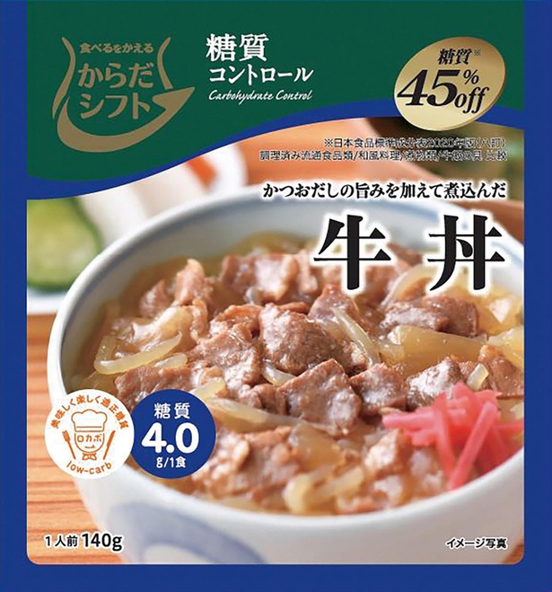 糖質コントロール 牛丼