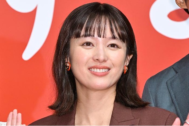 清野菜名 映画「耳をすませば」ジャパンプレミアイベントより 撮影＝風間直人