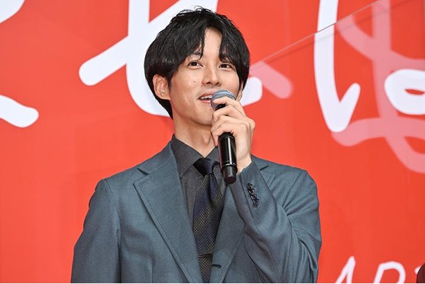 松坂桃李 映画「耳をすませば」(10月14日公開)のジャパンプレミアイベントより 撮影＝風間直人