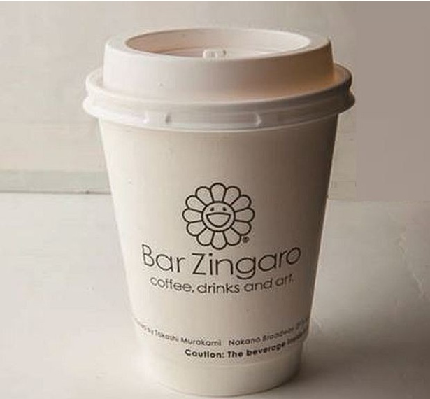 「Bar Zingaro」のコーヒーのラベル