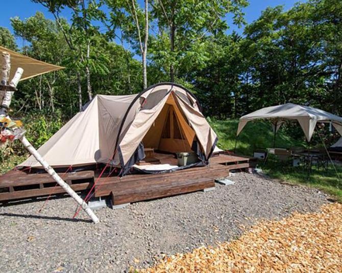 キャンプ場徹底解剖！「NISEKO KAMA_HALE VILLAGE」(北海道ニセコ町) ｜1日3組限定でゆったりのんびり。子供連れに優しいキャンプ場で新しい形の宿泊を実現