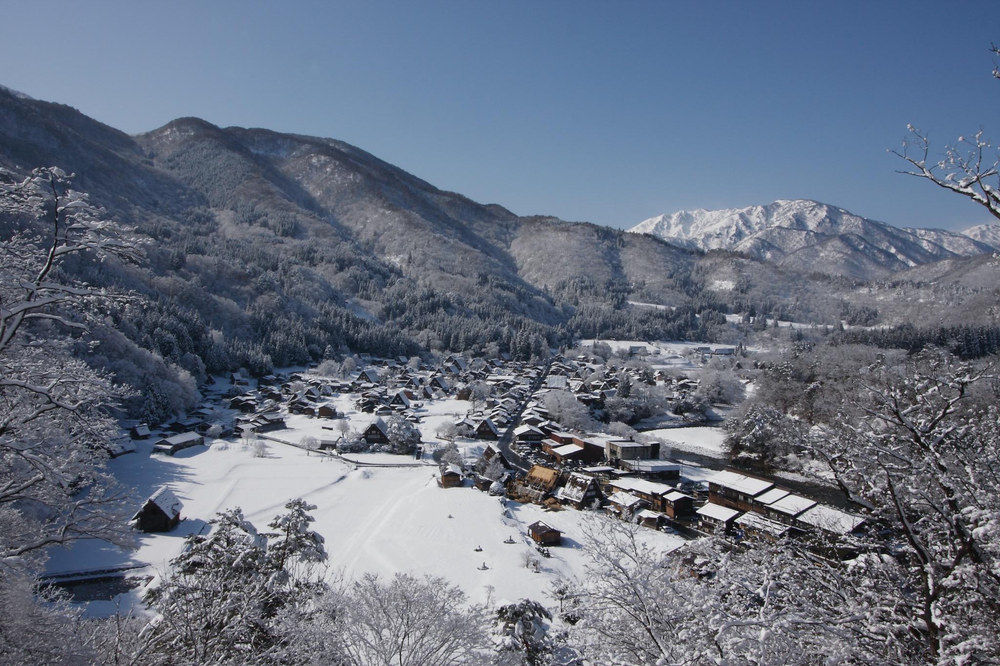 飛騨・富山エリアの 高速道路が乗り放題「速旅『飛騨・富山ドライブプラン』」で冬の観光名所を周遊ドライブ♪