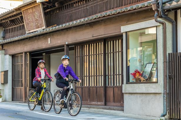 坂のまち小諸をレンタサイクルで巡る