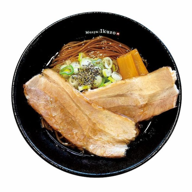 氷見イワシの富山ブラック「氷見ツの黒2022スペシャル」(麺屋いく蔵)